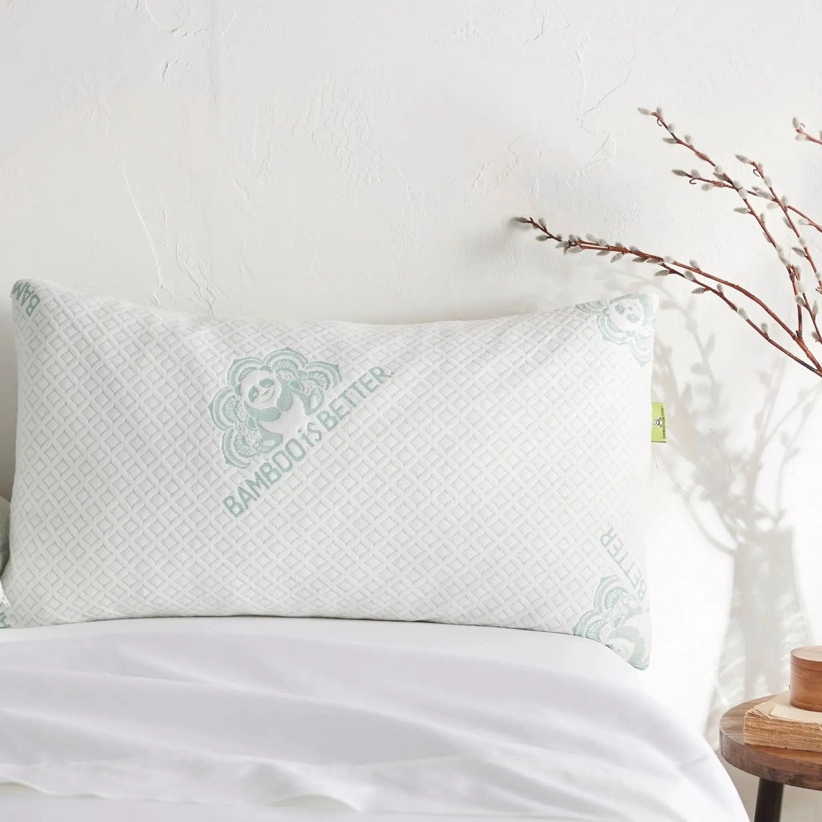 Adjustable Bamboo Cooling Pillow | Bed Pillows Bamboo is Better