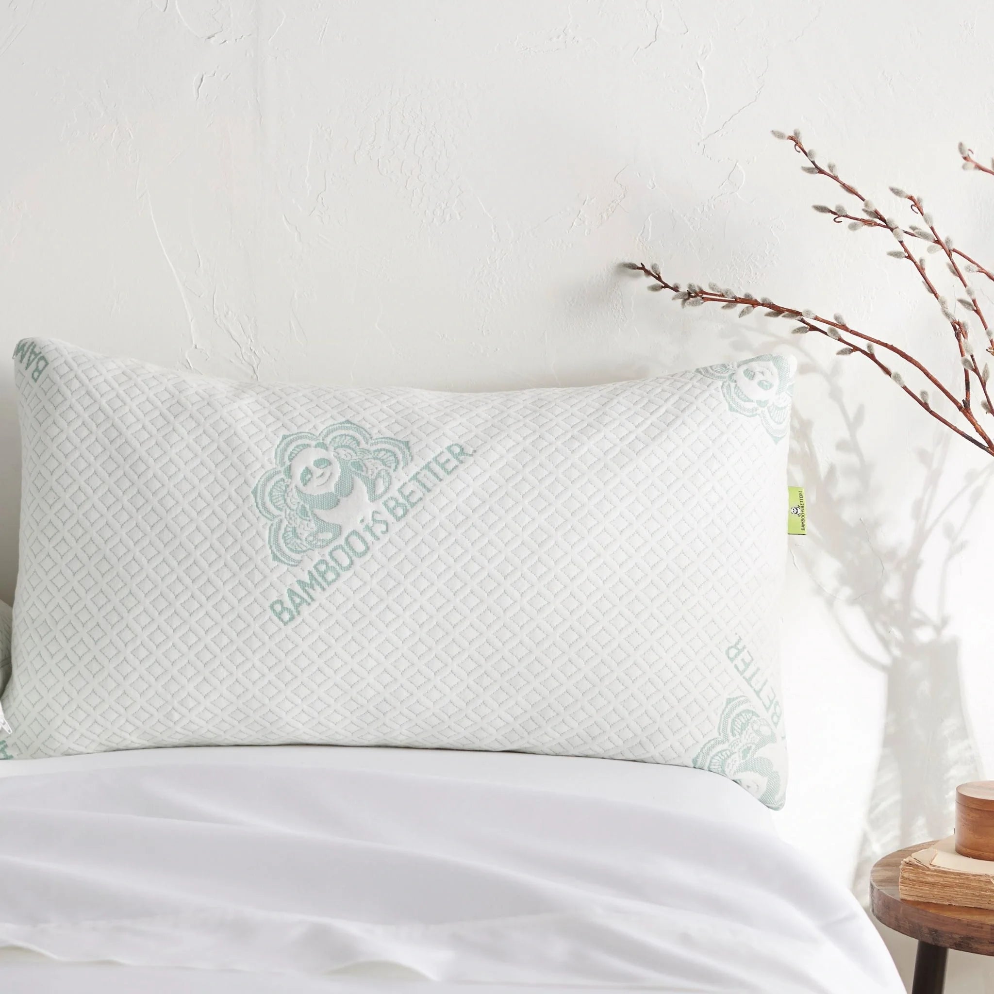 Adjustable Bamboo Cooling Pillow | Bed Pillows Bamboo is Better