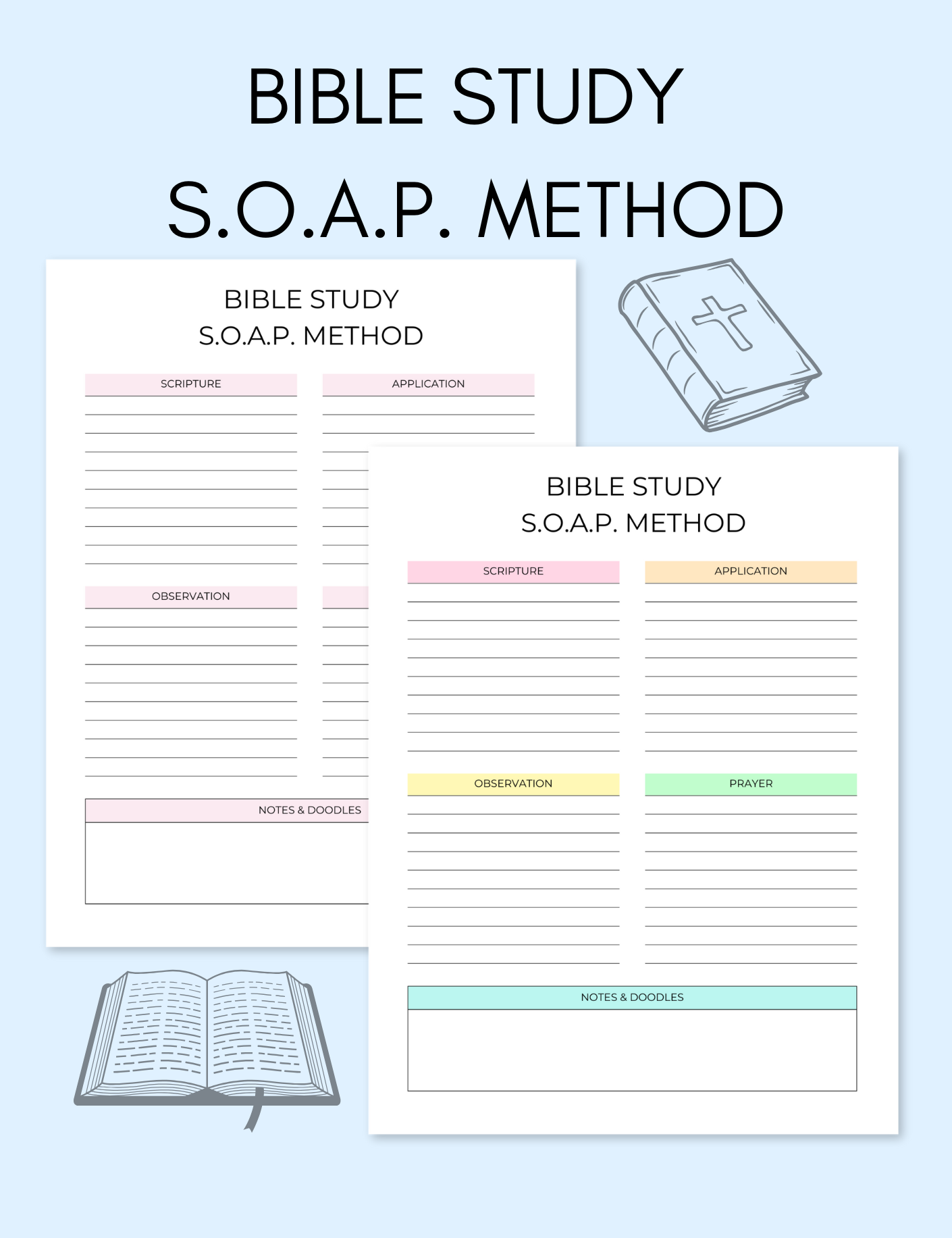 Bible Study S.O.A.P Method Jessica Autumn
