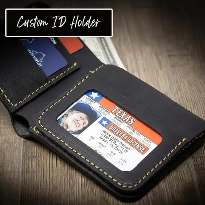Rio Grande Bifold Wallet Bull Sheath Leather