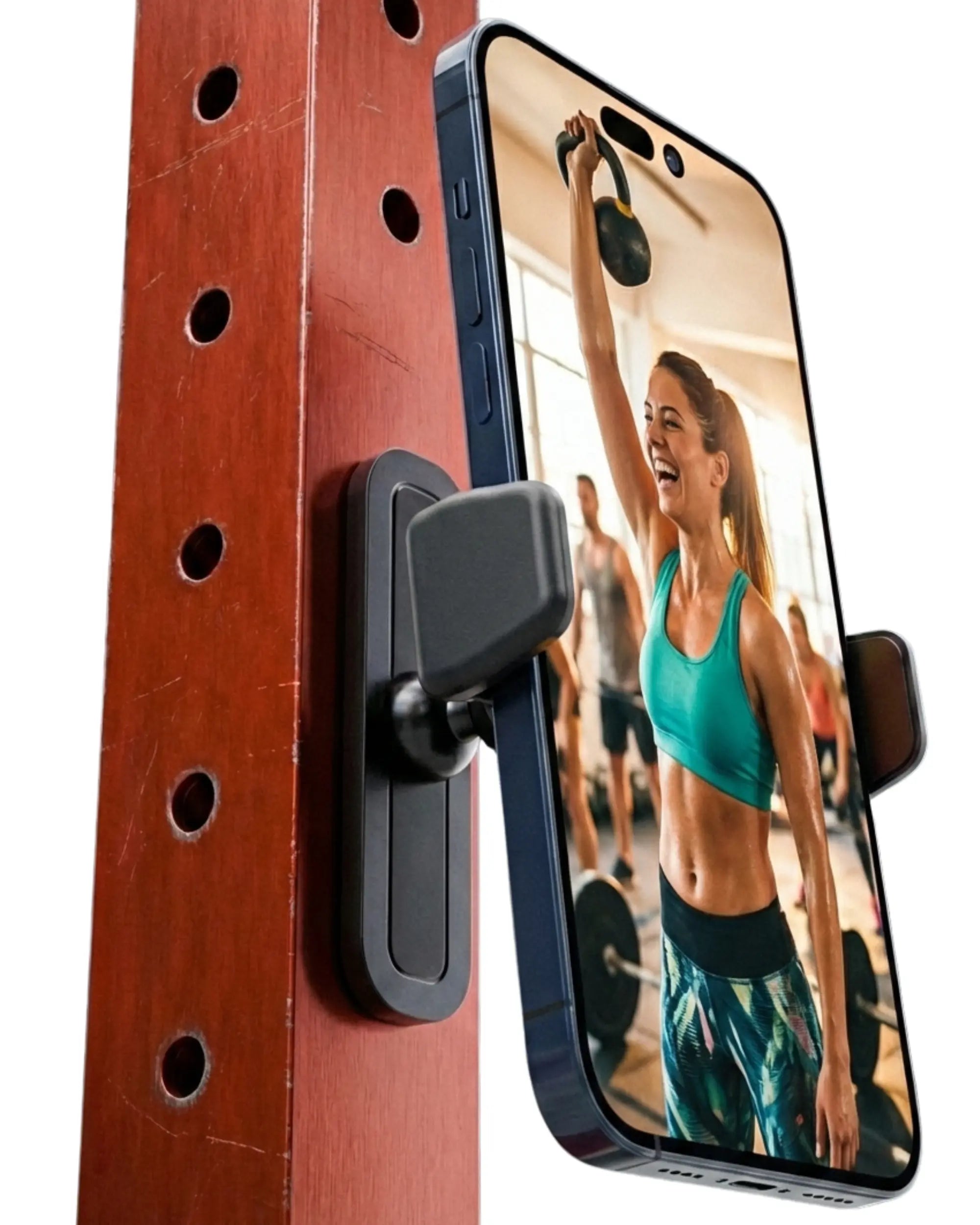 BLAUBECK Magnetic Gym Phone Holder | Secure Mount for Gym, Kitchen, DIY & Golf BLAUBECK