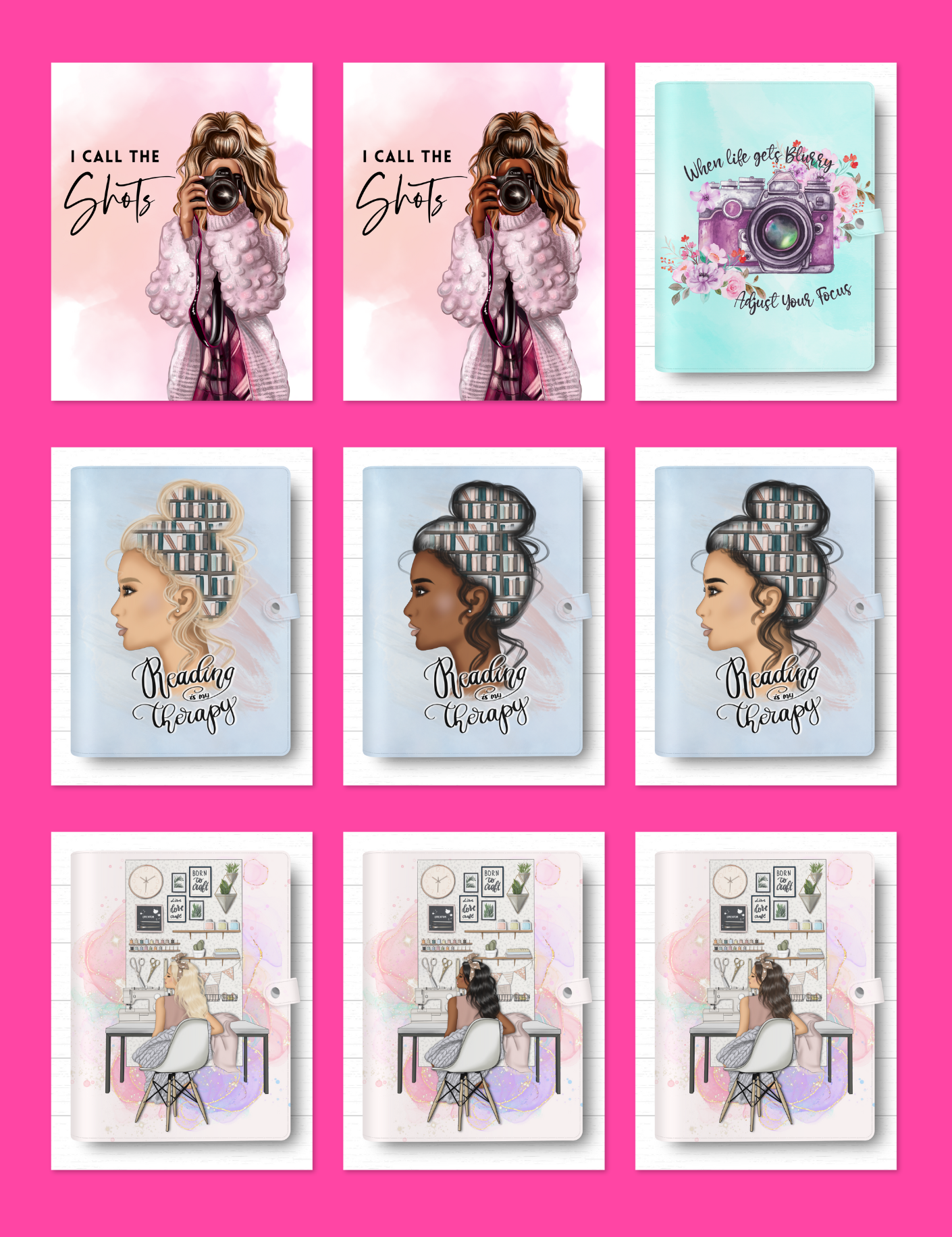 Boss Babe Planner Covers Jessica Autumn
