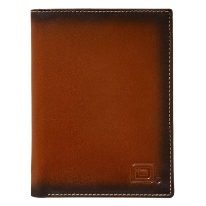 RFID Blocking Leather Passport Wallet ID Stronghold