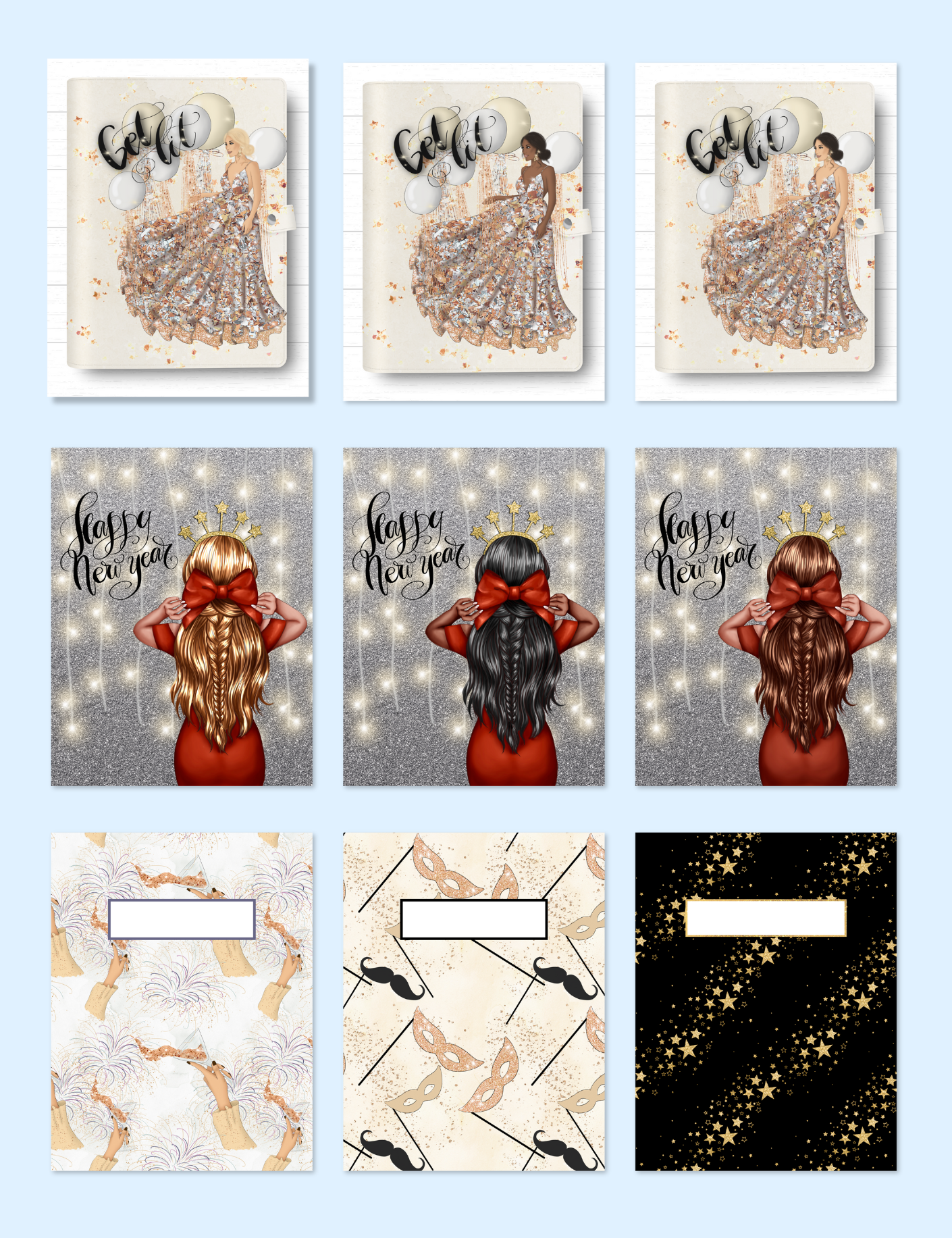 Holiday Planner Covers Jessica Autumn