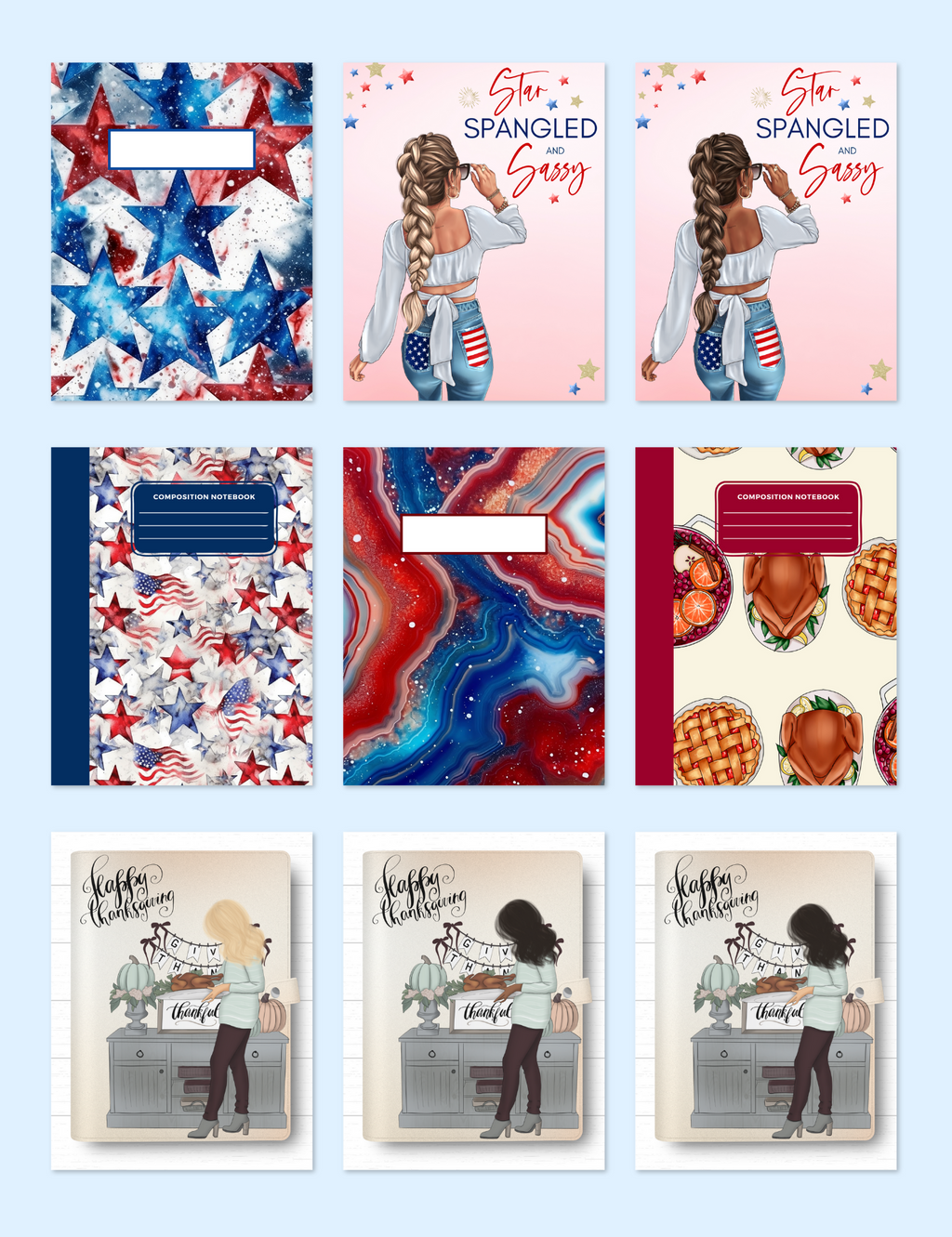 Holiday Planner Covers Jessica Autumn
