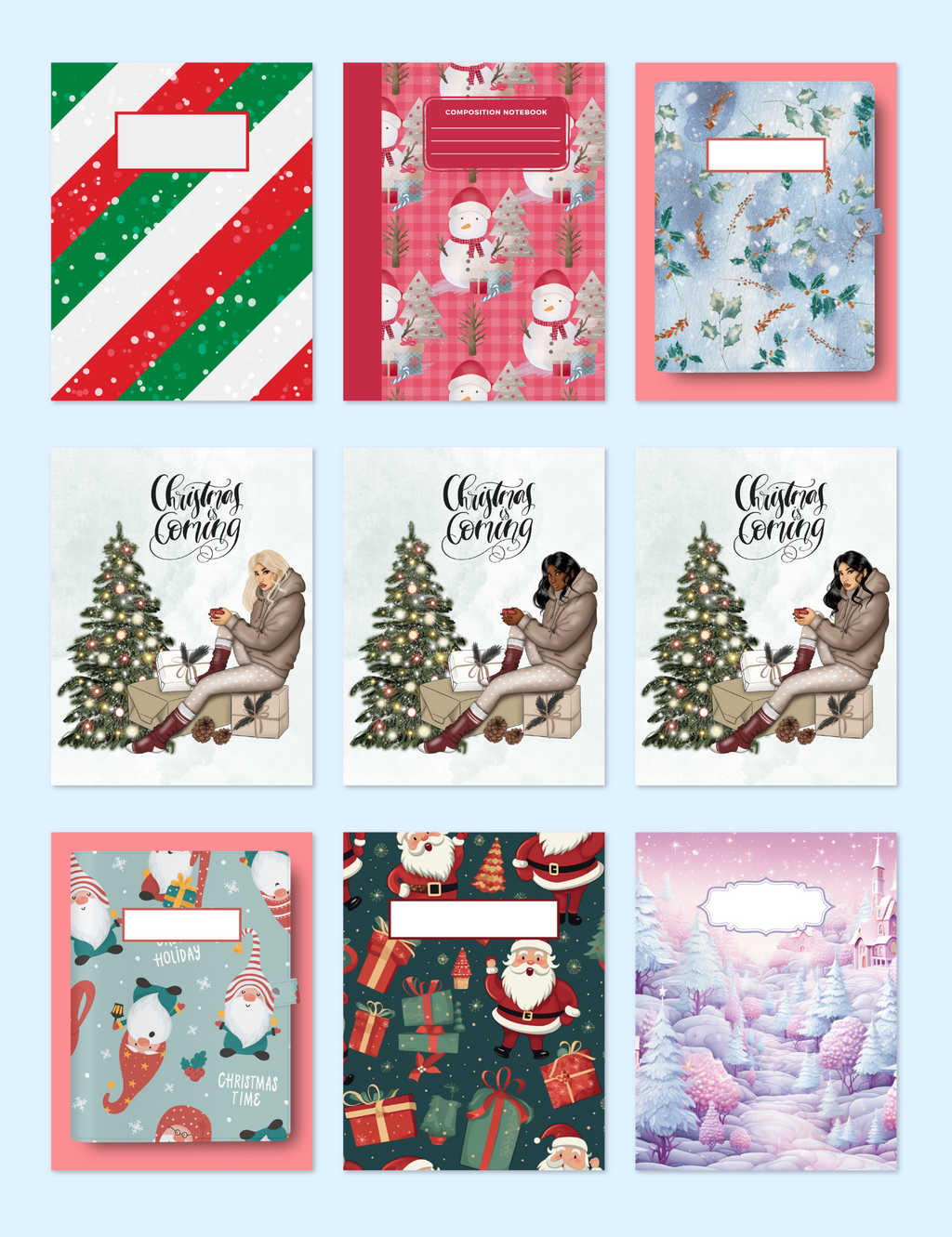 Holiday Planner Covers Jessica Autumn