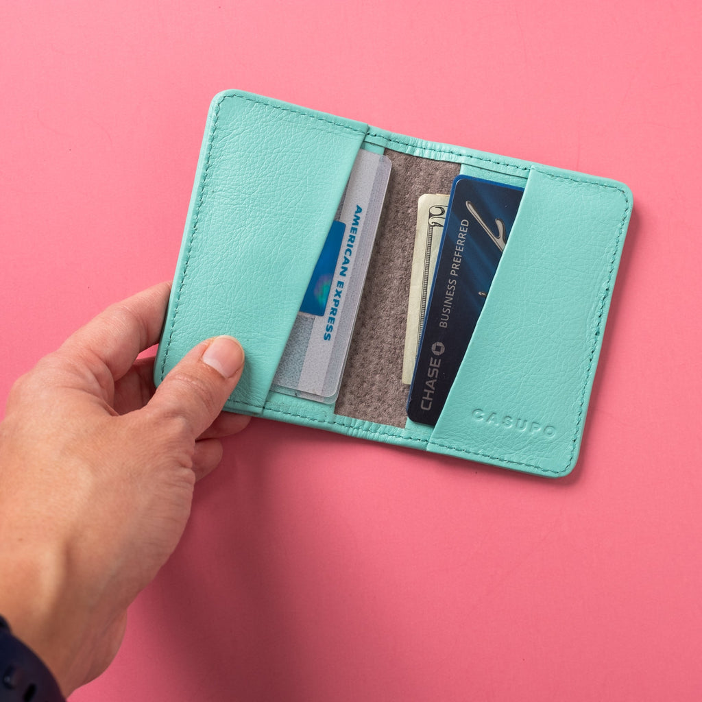 Compact Bifold with RFID Protection - Baby Blue CASUPO