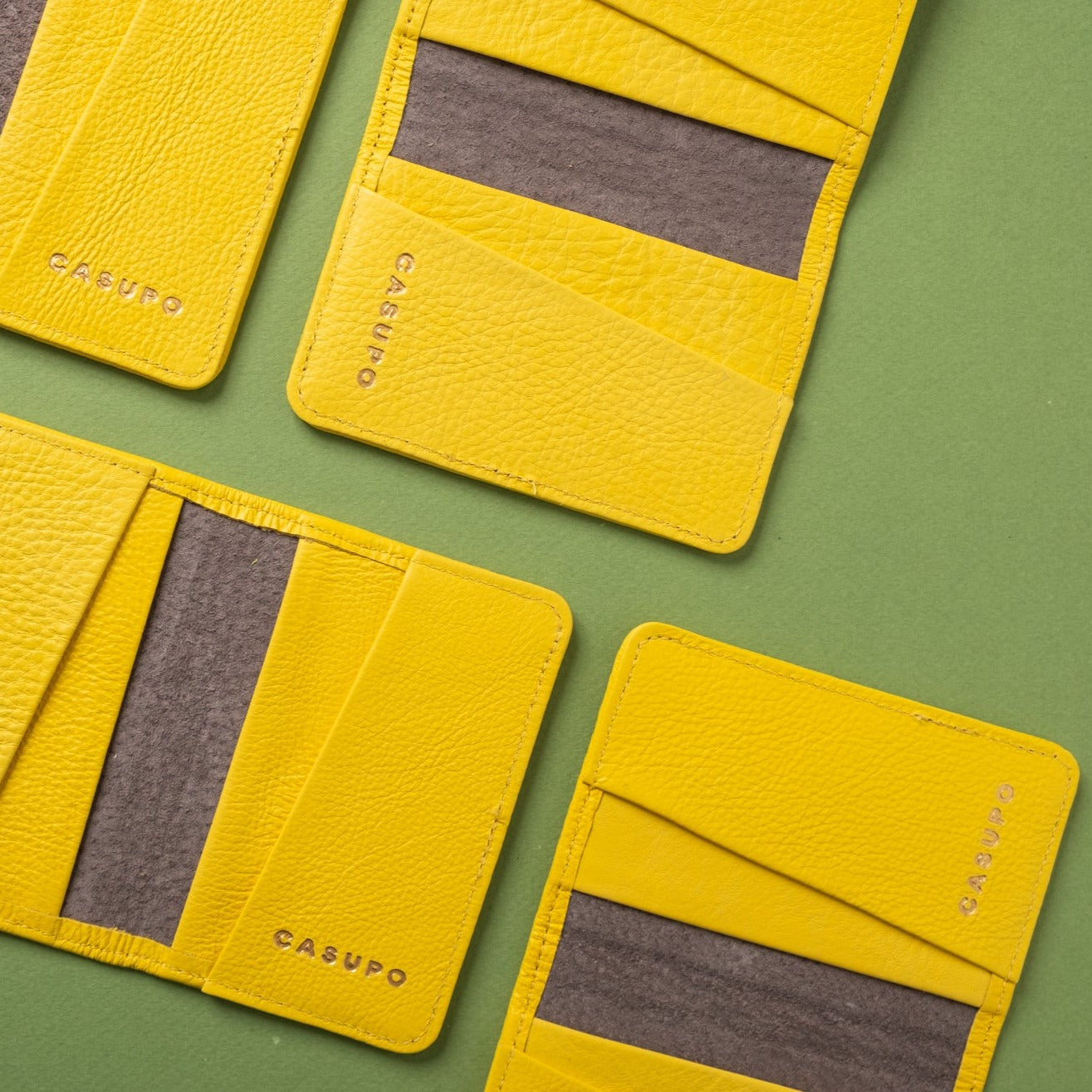 Compact Bifold with RFID Protection - Sunny Yellow CASUPO