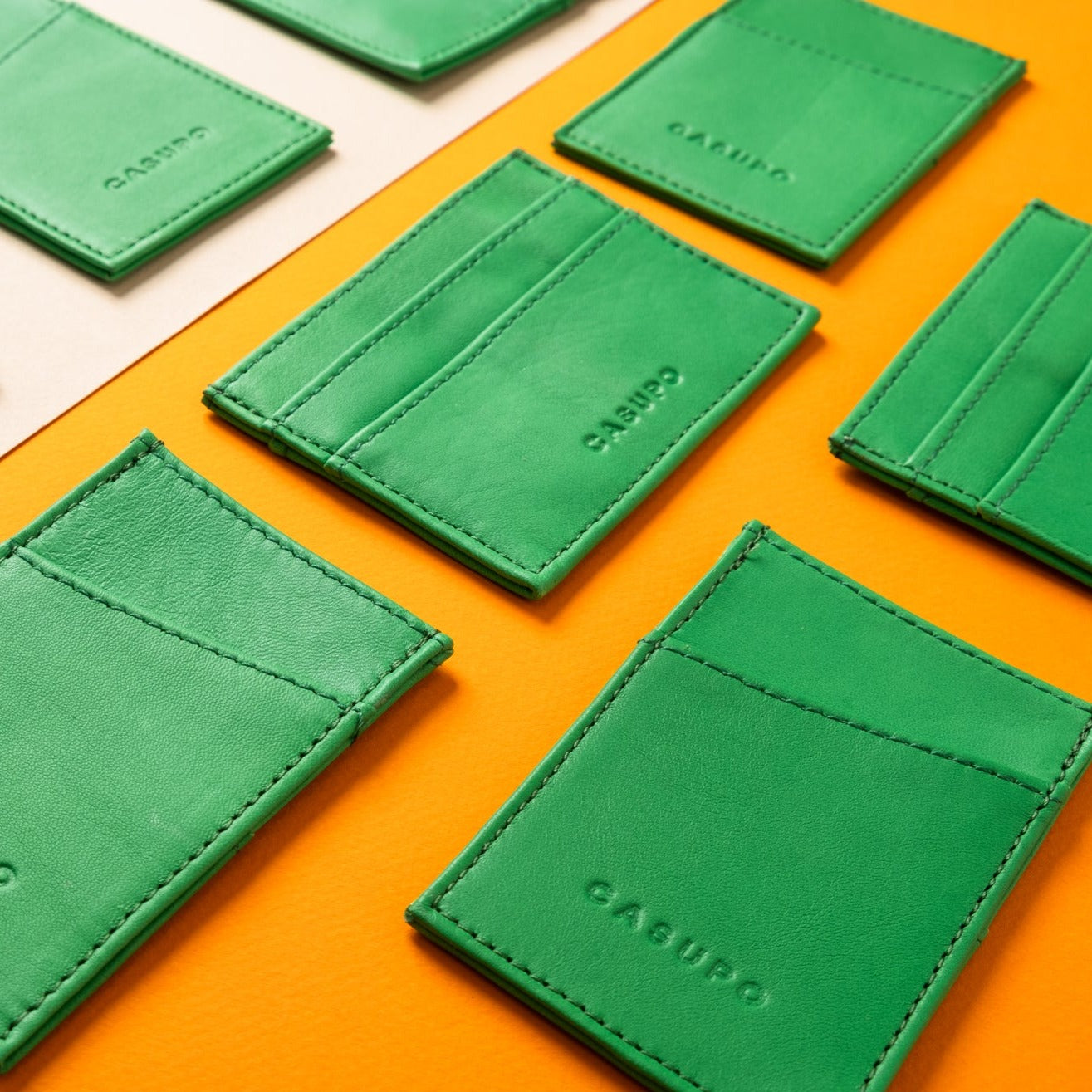 Slim Card Holder Wallet With RFID Protection - Green CASUPO