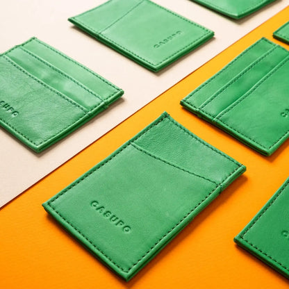 Minimalist Wallet With RFID Protection - Green CASUPO