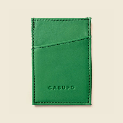 Minimalist Wallet With RFID Protection - Green CASUPO