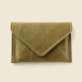 Mini Envelope Wallet With RFID protection - Olive CASUPO