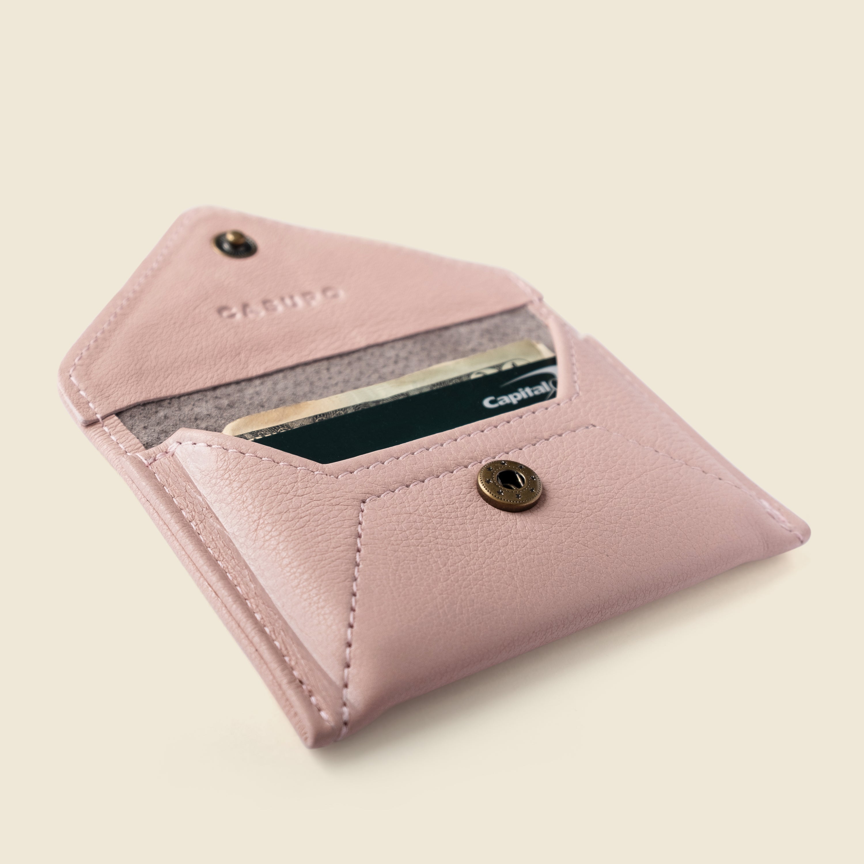 Mini Envelope Wallet With RFID protection - Rose Pink CASUPO