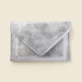 Mini Envelope Wallet With RFID protection - Silver Glitter CASUPO