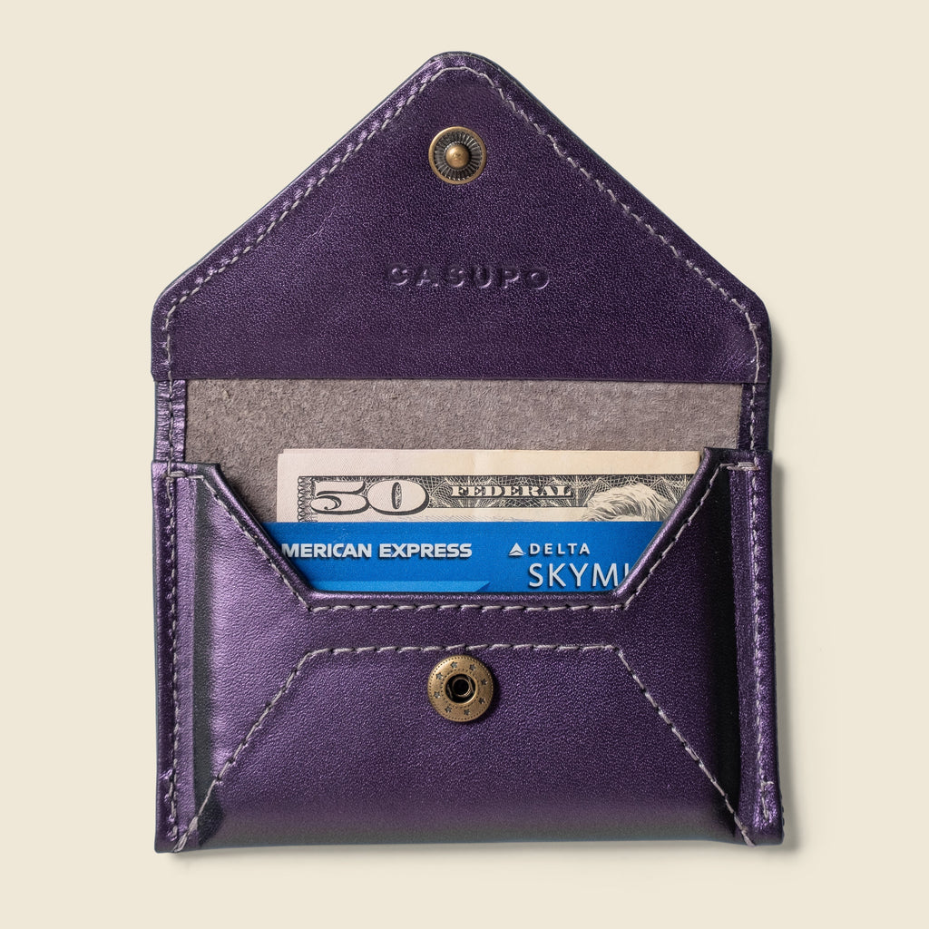 Mini Envelope Wallet With RFID protection - Iridecent CASUPO