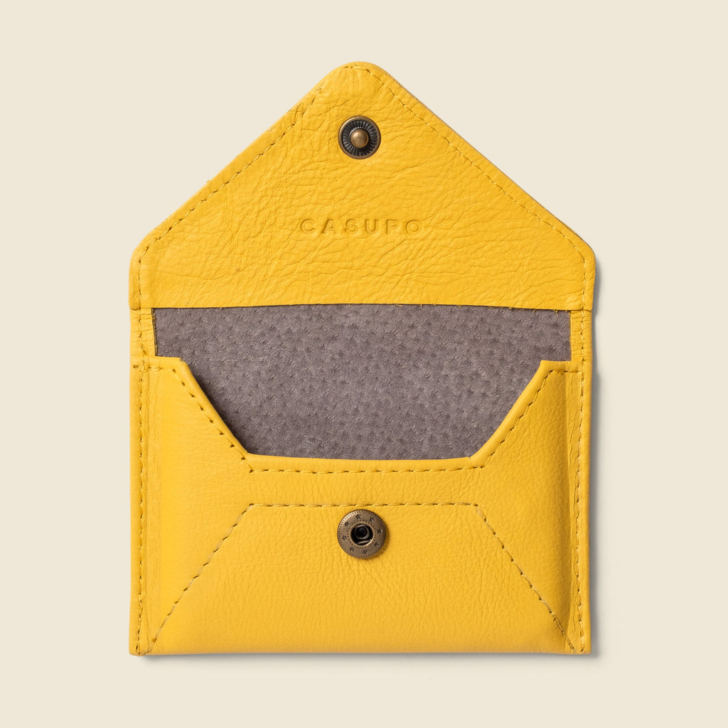 Mini Envelope Wallet With RFID protection - Sunny Yellow CASUPO