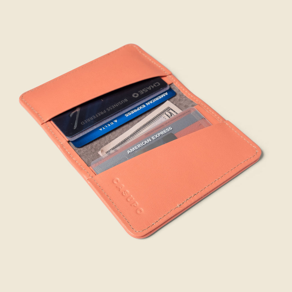 Compact Bifold with RFID Protection - Pink CASUPO