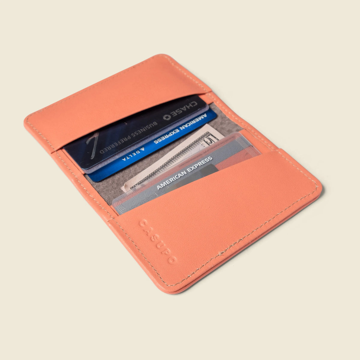 Compact Bifold with RFID Protection - Pink CASUPO