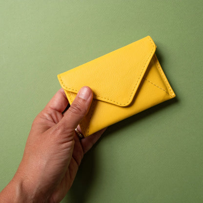 Mini Envelope Wallet With RFID protection - Sunny Yellow CASUPO