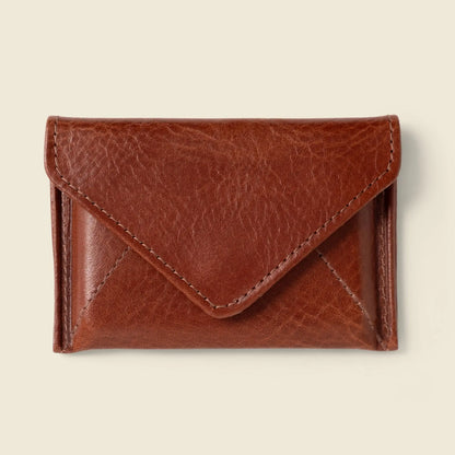 Mini Envelope Wallet with RFID Protection - Chocolate CASUPO