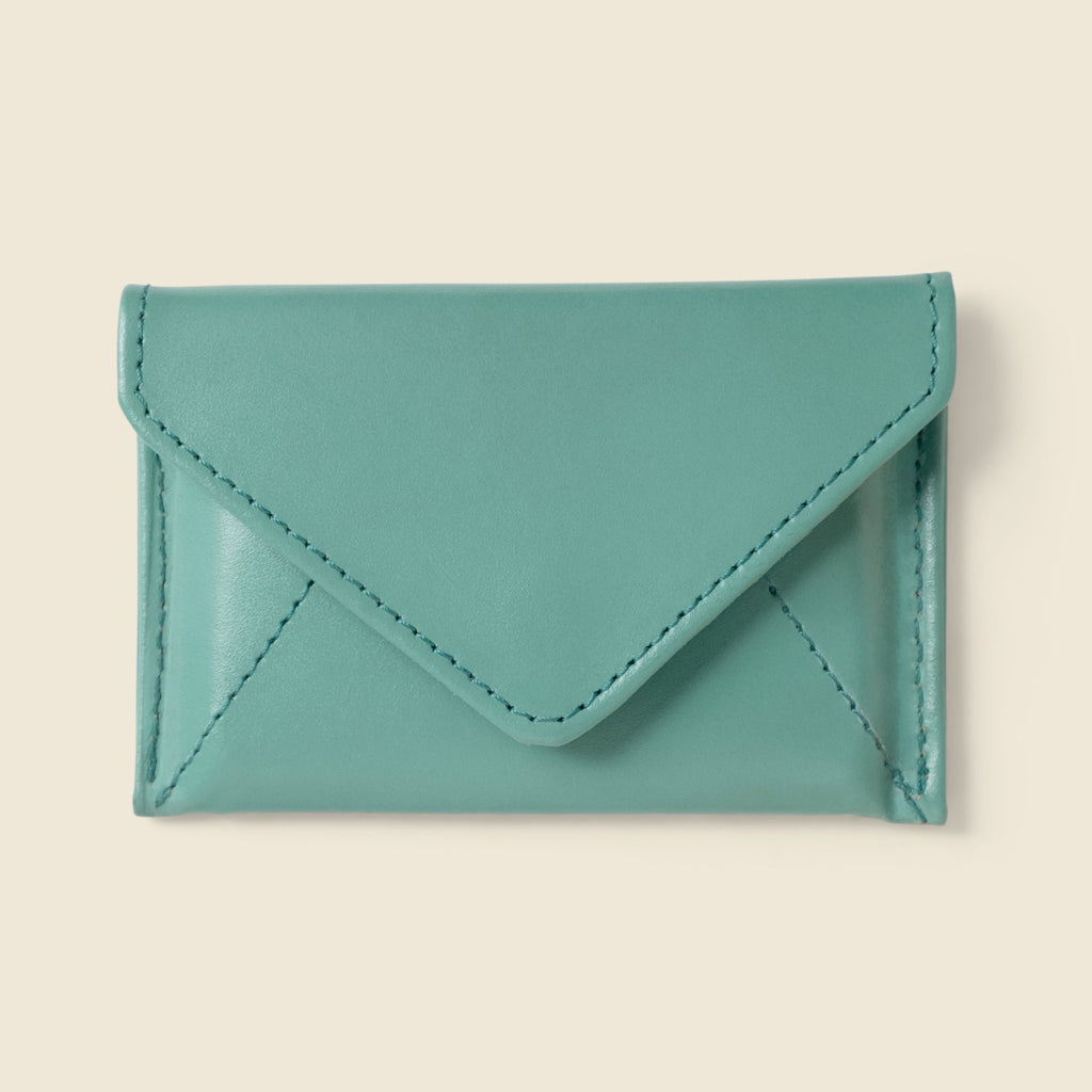 Mini Envelope Wallet With RFID protection - Teal CASUPO