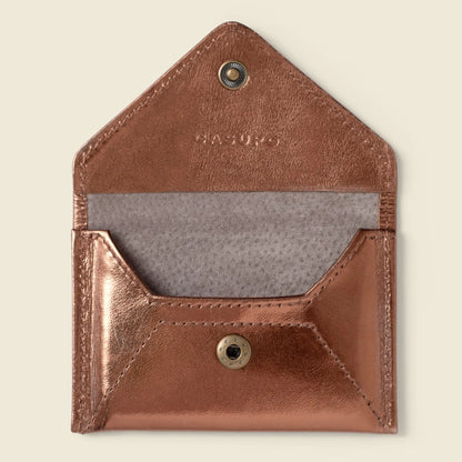 Mini Envelope Wallet With RFID protection - Bronze CASUPO