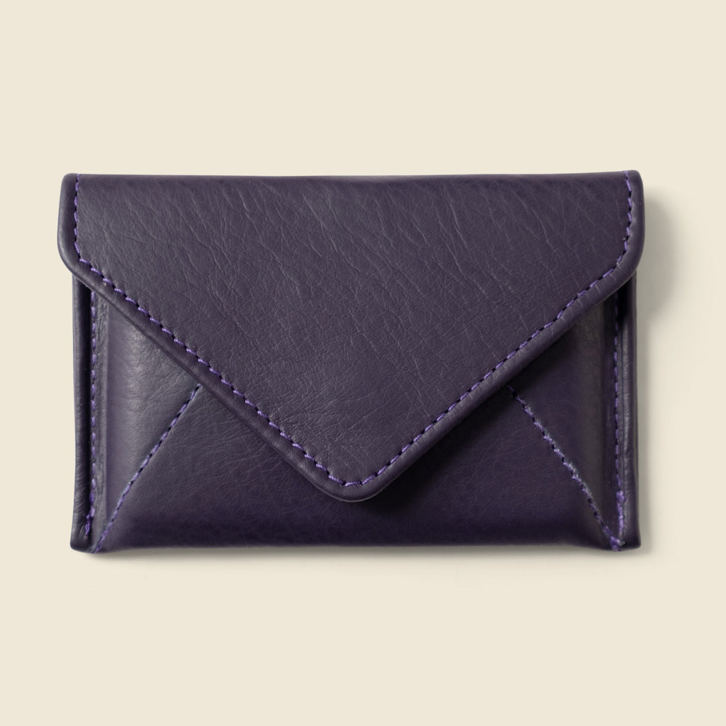 Mini Envelope Wallet With RFID protection - Eggplant CASUPO