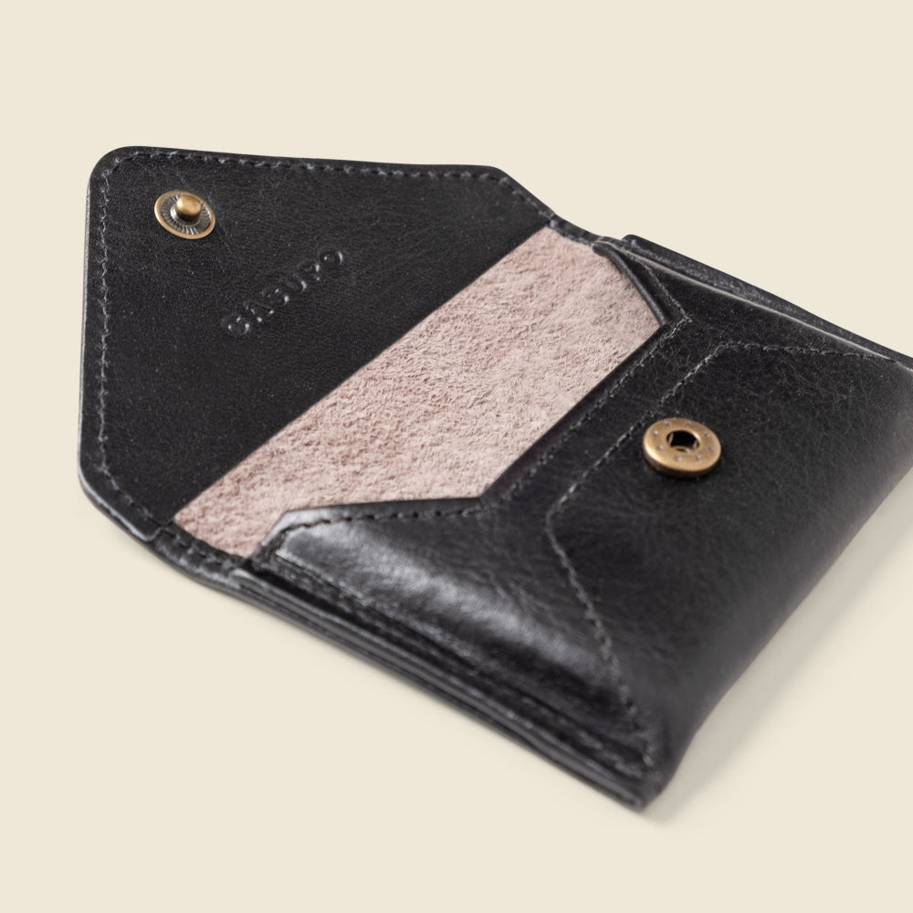 Mini Envelope Wallet with RFID Protection - Black CASUPO