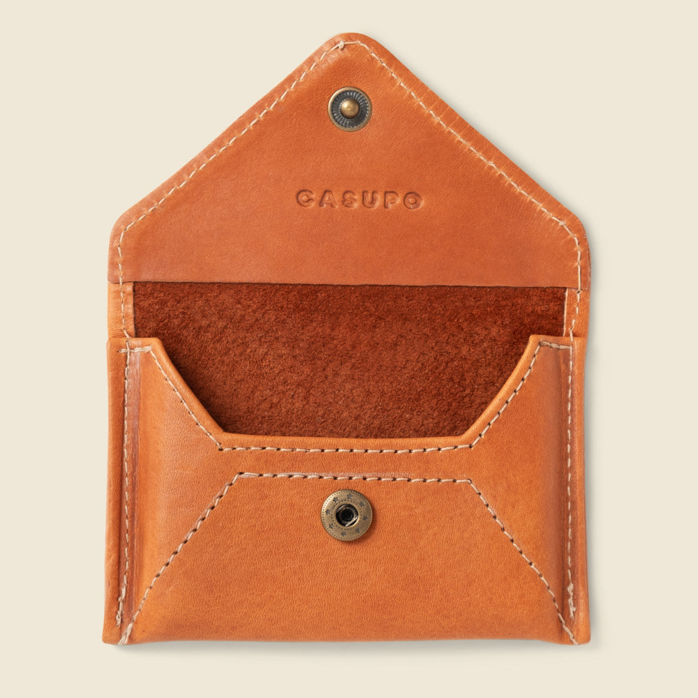 Mini Envelope Wallet with RFID Protection - Natural CASUPO