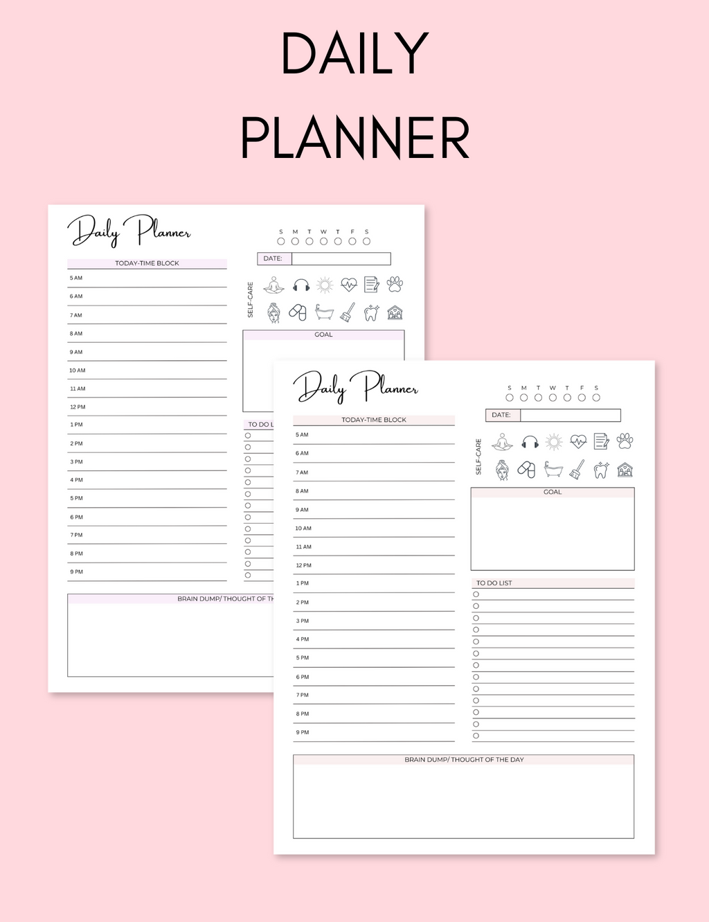 Daily Planner Jessica Autumn