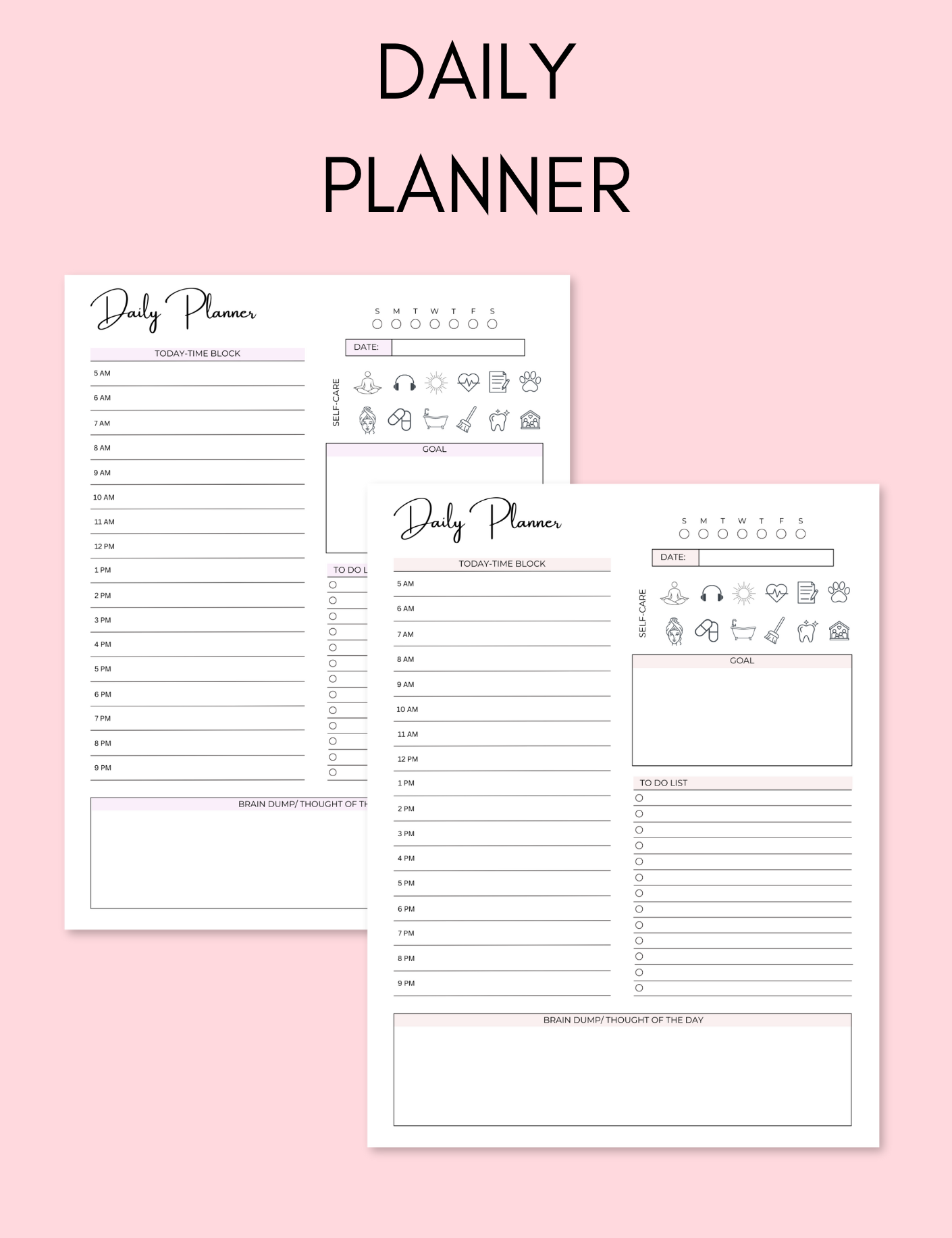 Daily Planner Jessica Autumn