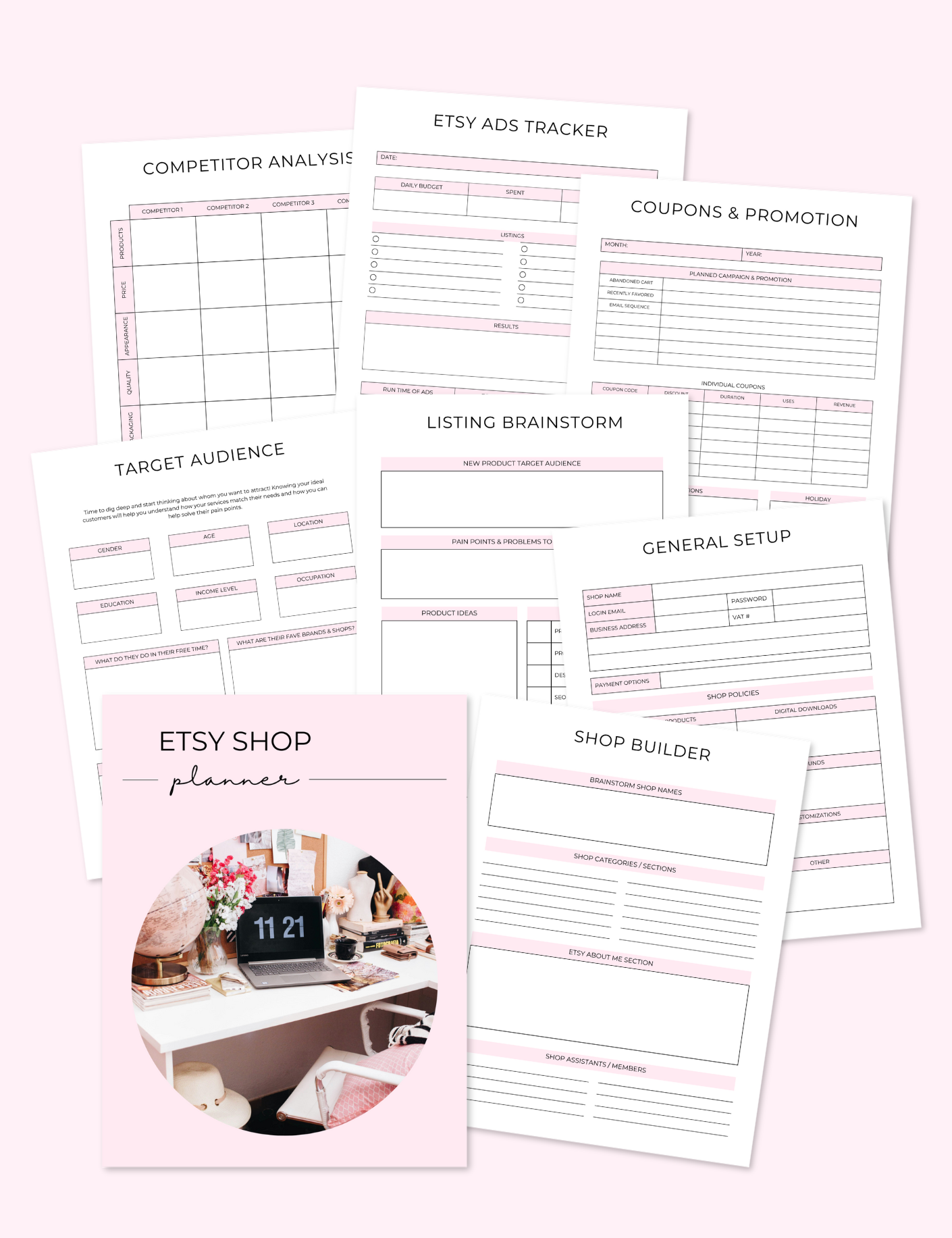 Etsy Shop Planner Jessica Autumn
