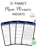 Digital Phone Planner Family Widgets Jessica Autumn