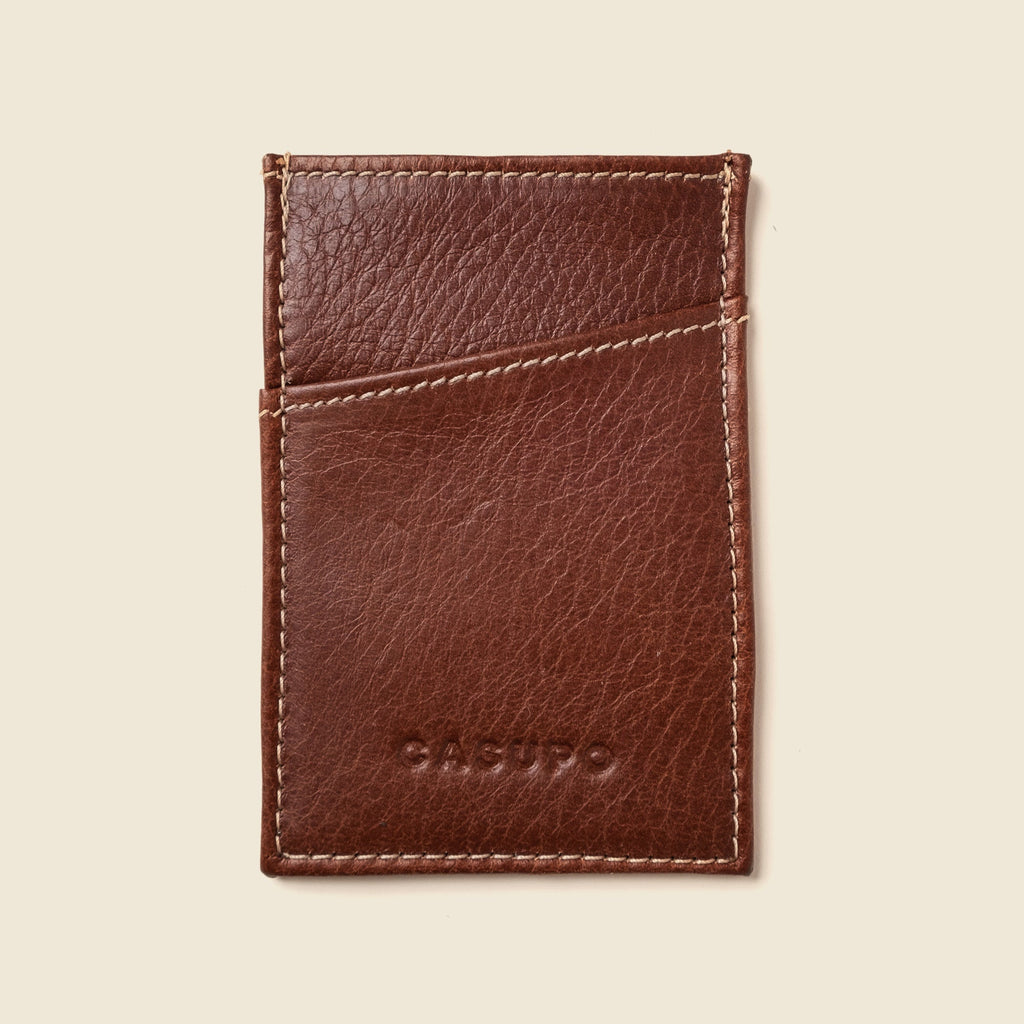 Minimalist Wallet with RFID Protection - Chocolate CASUPO