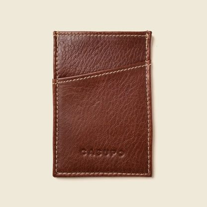 Minimalist Wallet with RFID Protection - Chocolate CASUPO