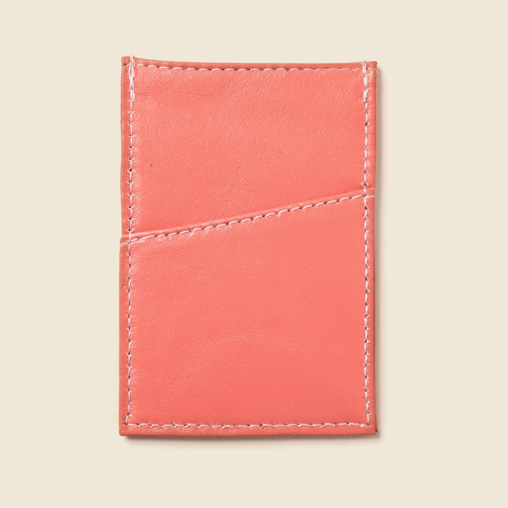 Minimalist Wallet With RFID Protection - Pastel Pink CASUPO