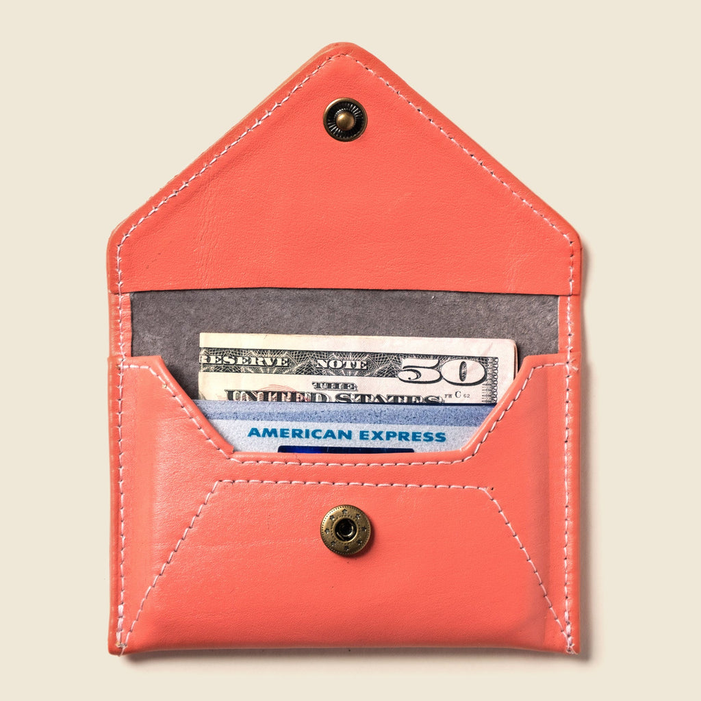 Mini Envelope Wallet With RFID protection - Pastel Pink CASUPO