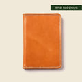 Compact Bifold with RFID Protection - Honey CASUPO