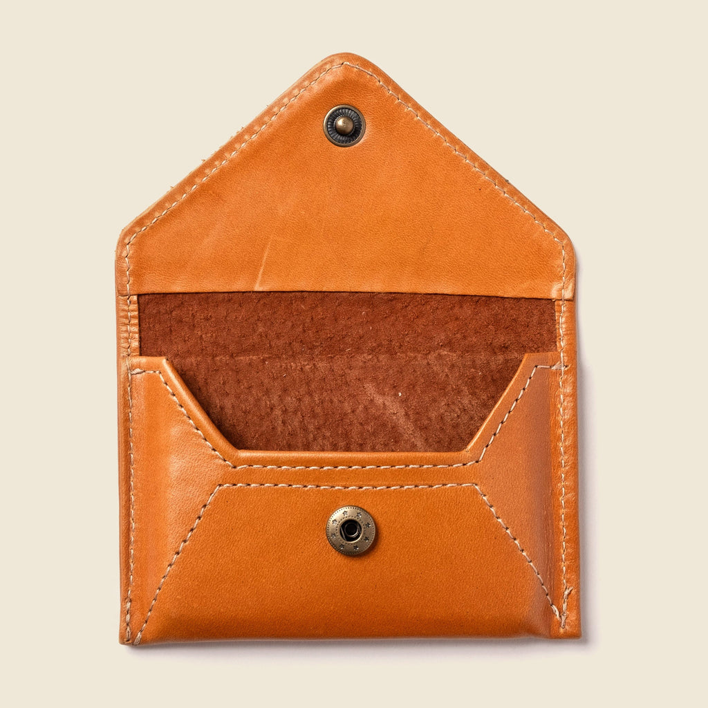 Mini Envelope Wallet With RFID protection - Honey CASUPO