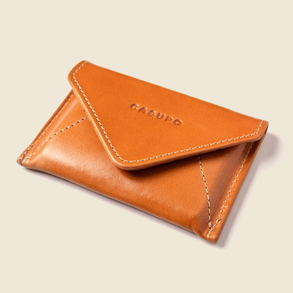 Mini Envelope Wallet With RFID protection - Honey CASUPO