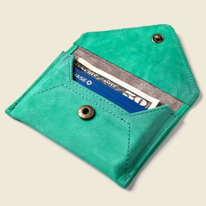 Mini Envelope Wallet With RFID protection - Mint CASUPO