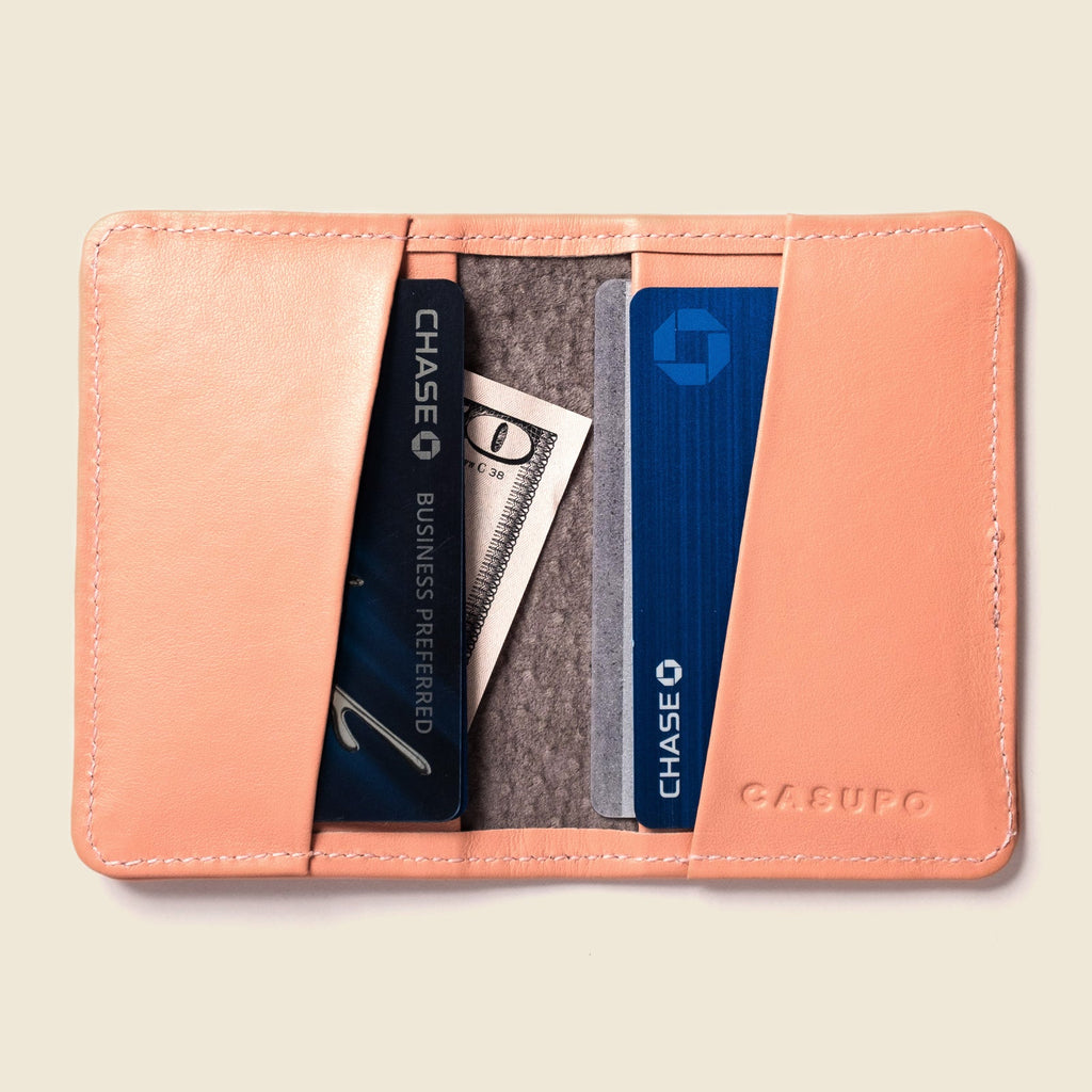 Compact Bifold with RFID Protection - Soft Pink CASUPO