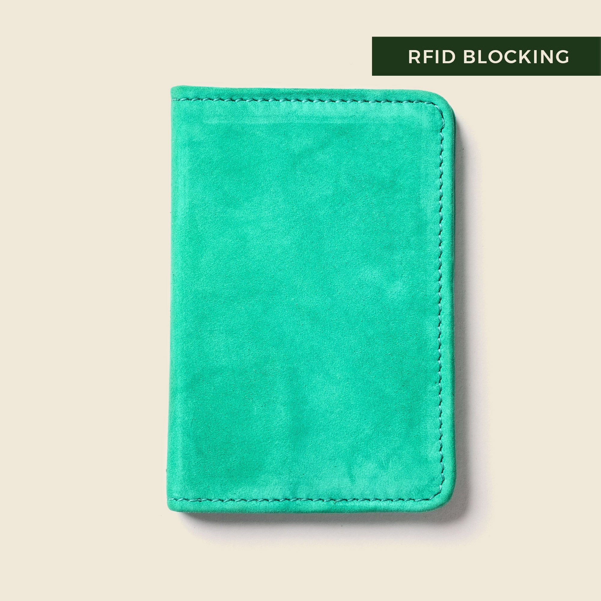 Compact Bifold with RFID Protection - Mint CASUPO