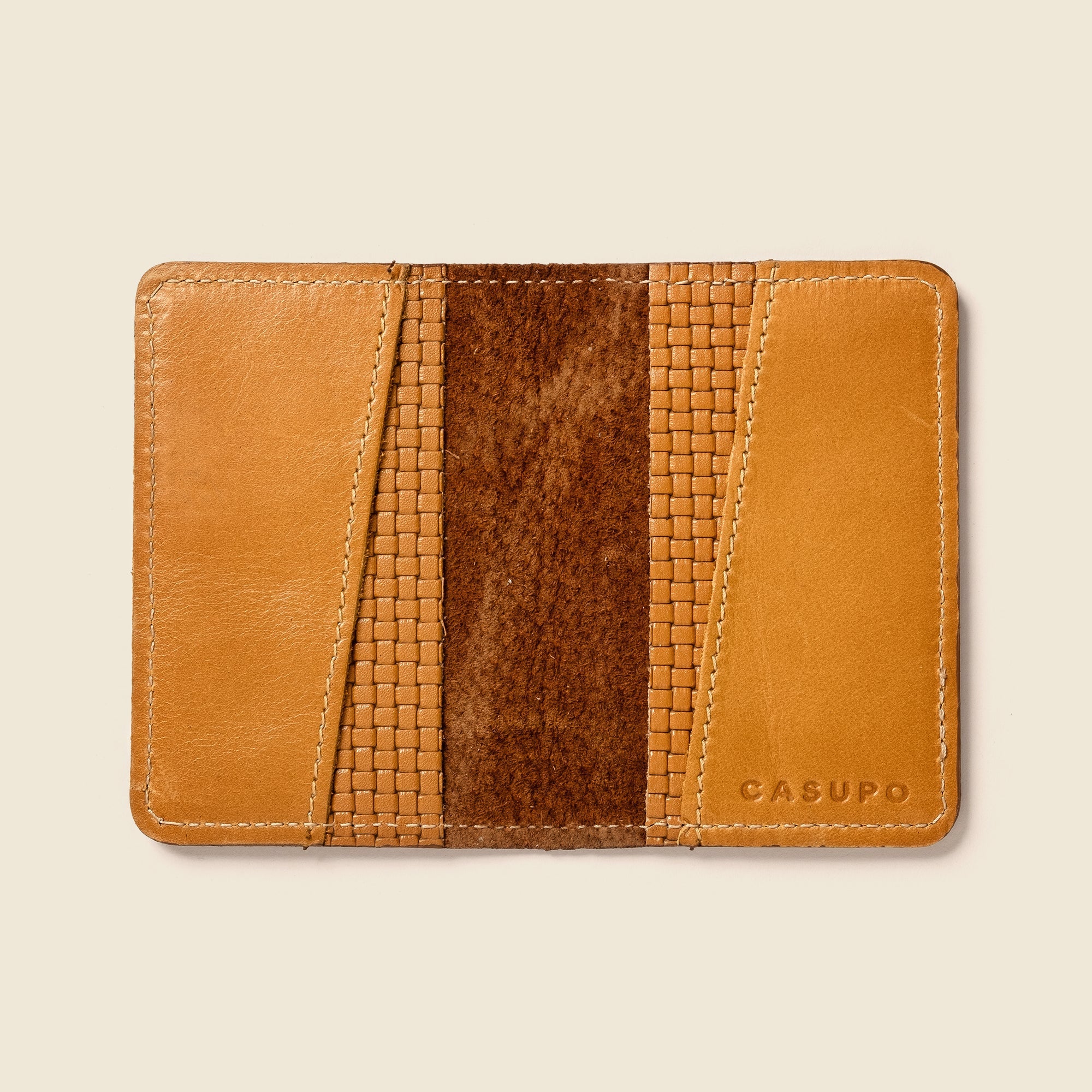 Compact Bifold with RFID Protection - Tan Limited Edition CASUPO