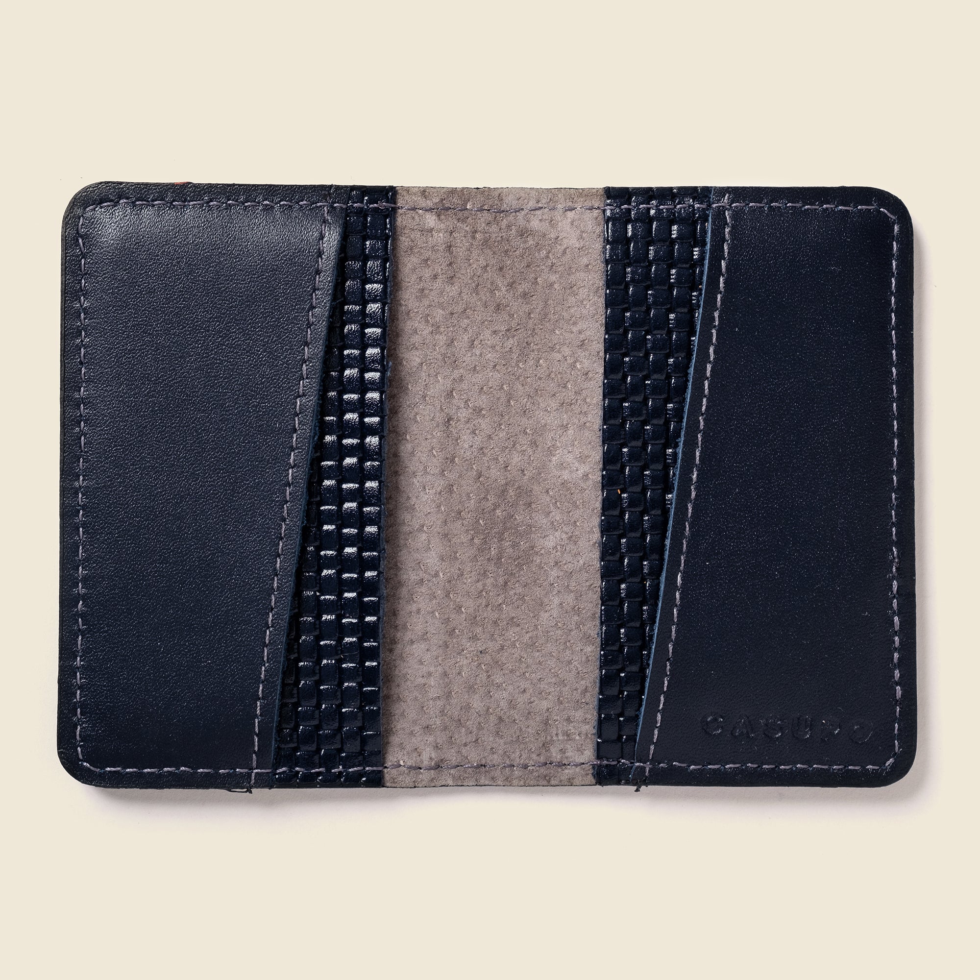 Compact Bifold with RFID Protection - Navy Limited Edition CASUPO