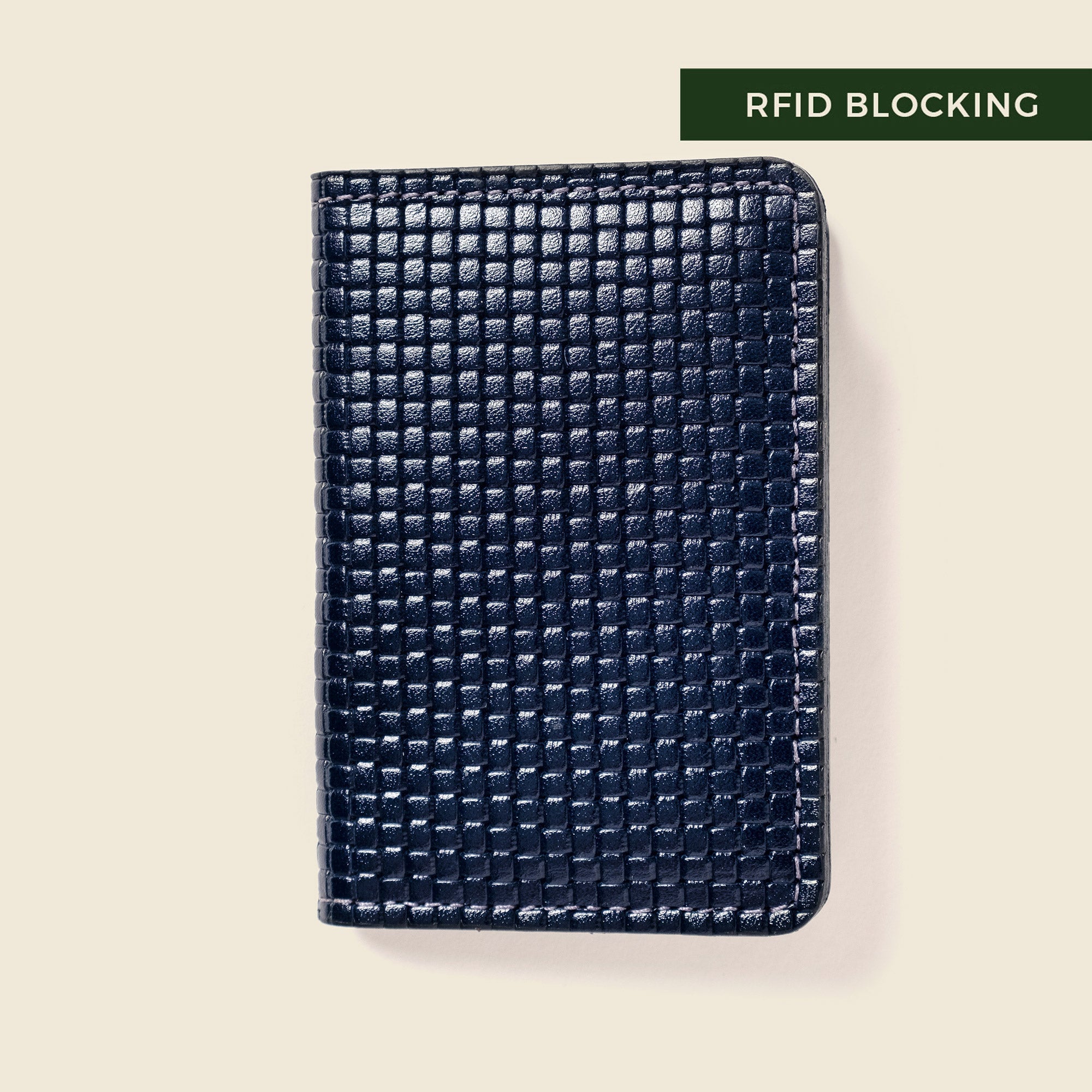 Compact Bifold with RFID Protection - Navy Limited Edition CASUPO