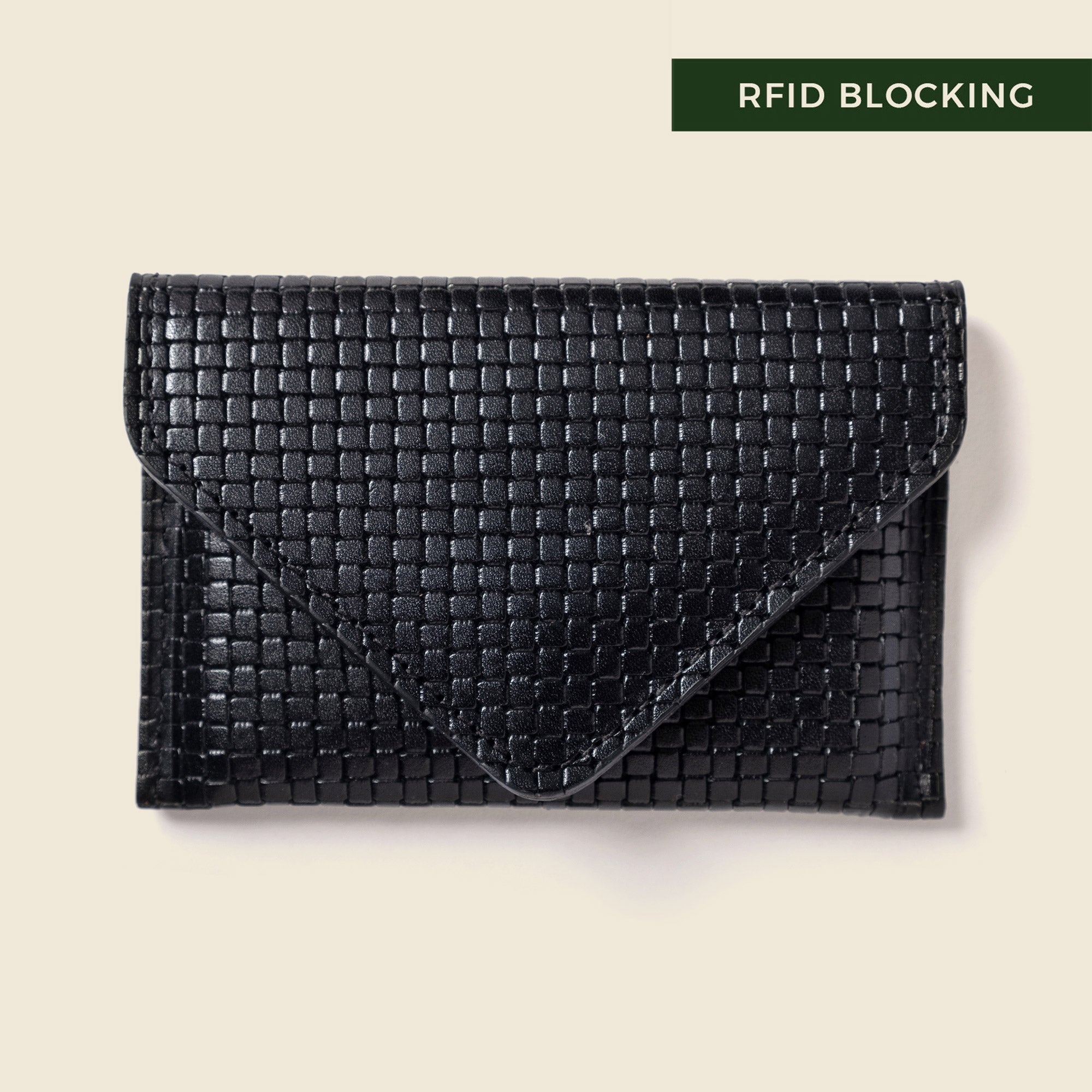 Mini Envelope Wallet With RFID protection - Black Limited Edition CASUPO