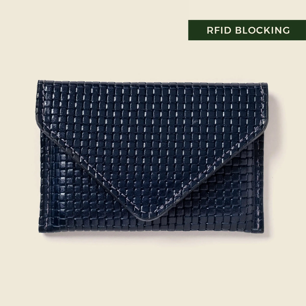Mini Envelope Wallet With RFID protection - Navy Limited Edition CASUPO