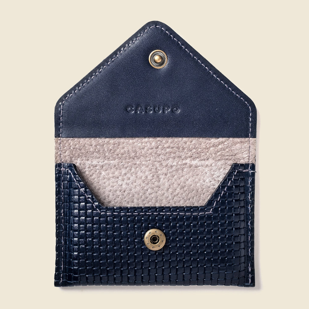Mini Envelope Wallet With RFID protection - Navy Limited Edition CASUPO