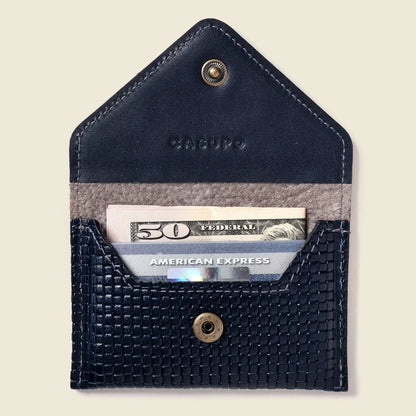 Mini Envelope Wallet With RFID protection - Navy Limited Edition CASUPO